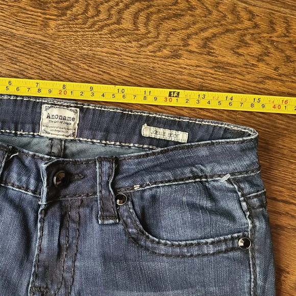 Anoname Joelle boot jeans women's size 28 - Picture 4 of 15